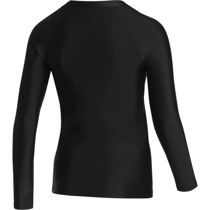 2023 Mystic Womens Jayde Zip Thru Rash Vest 35001.230161 - Schwarz